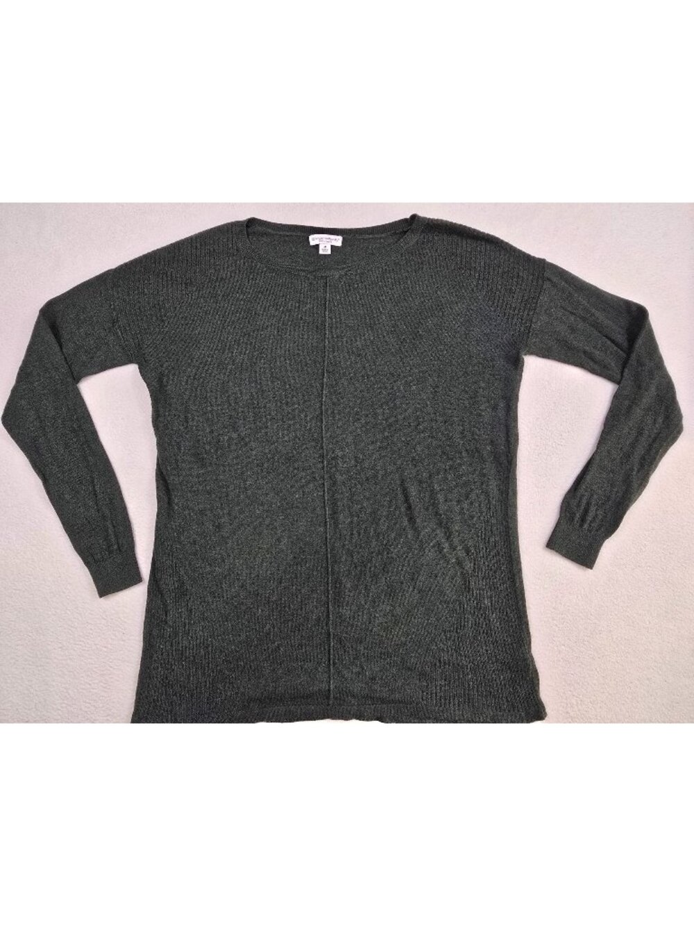 Liz Lange Maternity Medium Long Sleeve Dark Green Sweater